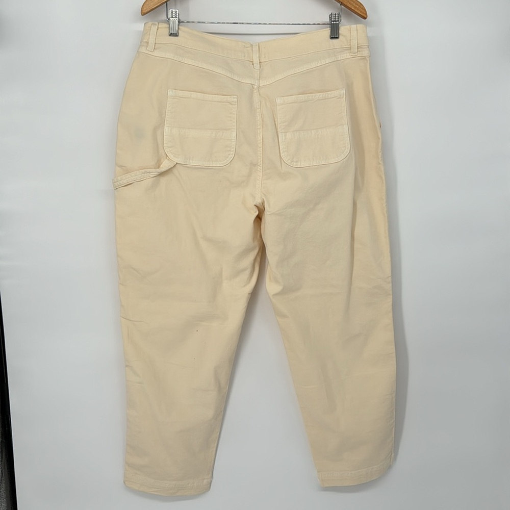 NWOT Marine Layer Maya Utility Cargo Pants Women’s Casual Straight Leg Size 14 - Picture 10 of 11